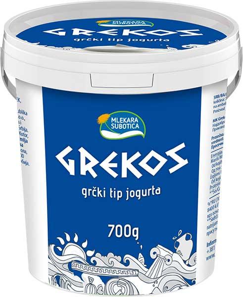 Grekos jogurt 9% 700g čaša