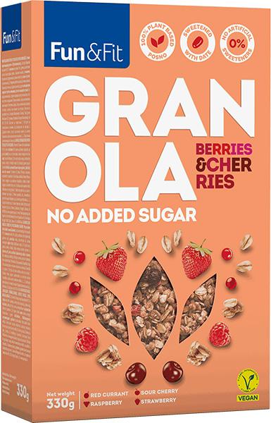 Granola crveno voće 330 g