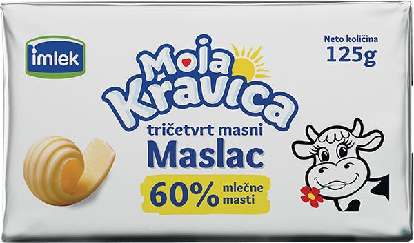 Moja Kravica maslac 60%mm 125g