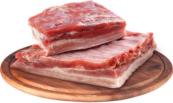 Svinjska sveža rebra sa slaninom Macvanka