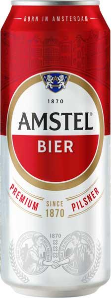 Amstel pivo svetlo limenka 500 ml