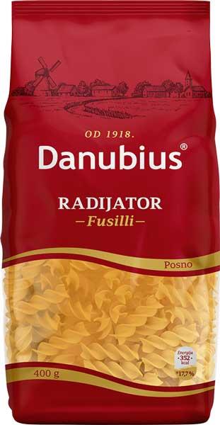 Danubius testenina radijator 400 g