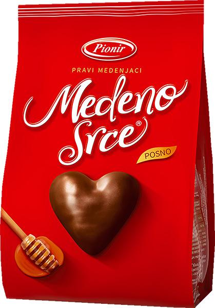 Pionir medeno srce 350 g