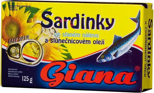Giana sardina u ulju  125 g