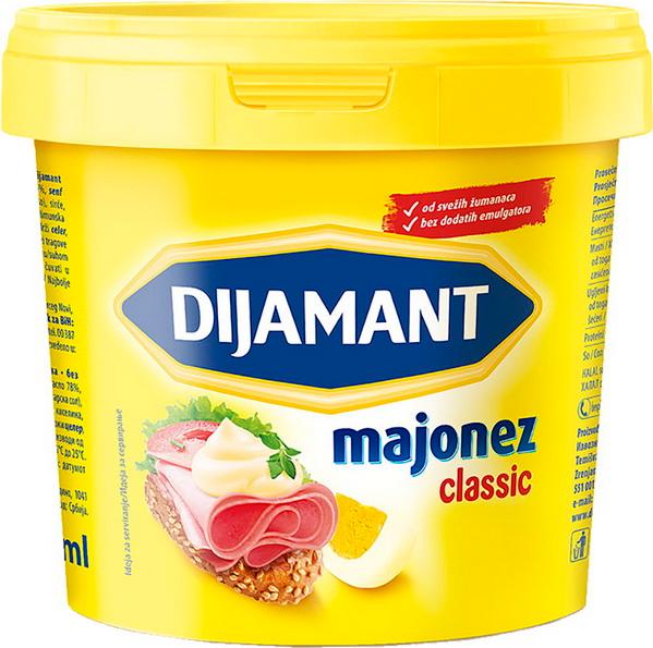Dijamant majonez classic kantica 1000 ml