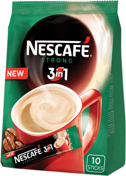 Nescafe instant strong 3in1 kesa 140 g