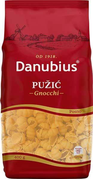 Danubius testenina pužić 400 g