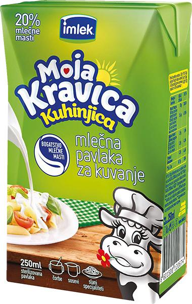 Moja Kravica  pavlaka za kuvanje 20%m.m. 250 ml