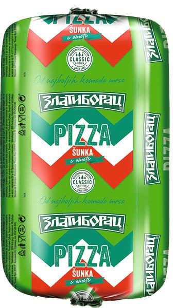 Zlatiborac pizza šunka u omotu kg