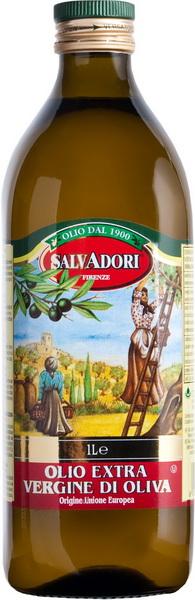 Salvadori maslinovo ulje eksta devičansko 1l