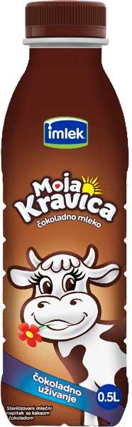 Moja Kravica čokoladno mleko 500 ml PET