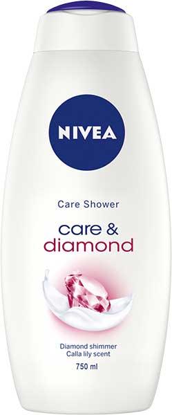 Nivea care & diamond gel za tuširanje 750ml
