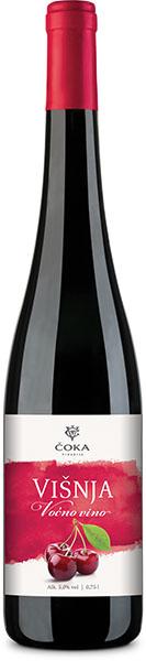Vinarija Čoka voćno vino višnja 750 ml