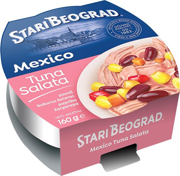 Stari Beograd Mexico tuna salata 160g