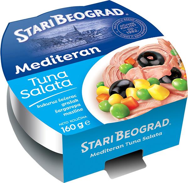 Stari Beograd tuna sal. medit 160g