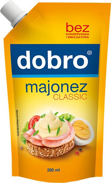 Dobro majonez dojpak 280ml