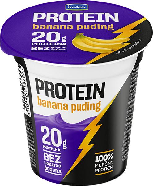 Imlek protein puding banana 200g