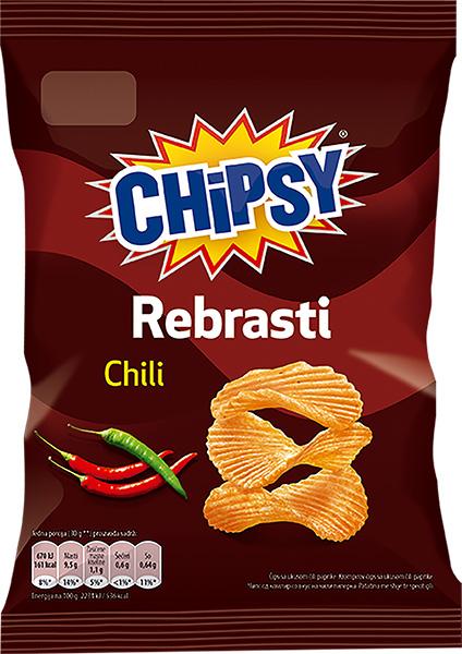 Chipsy x cut chili 60 g