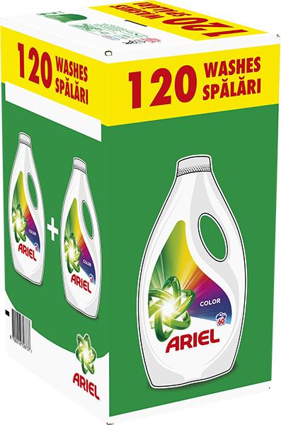 Ariel color tečni 5,4l (2x60p)