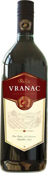 Rubin vranac vino crveno 1 l