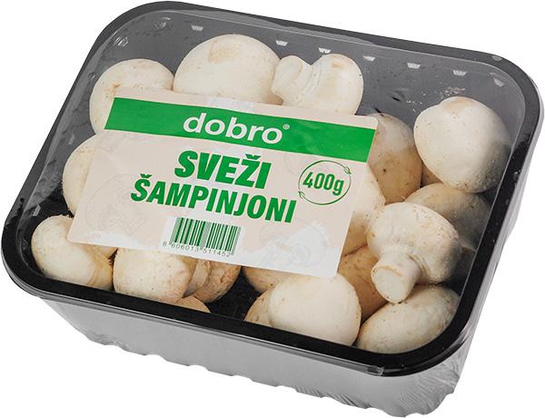 Dobro šampinjoni sveži  400 g