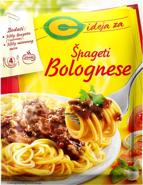 C špageti bolognese 50 g