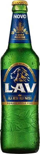 Lav pivo svetlo staklo  500 ml