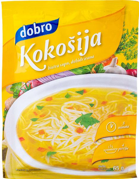 Dobro kokošija bistra supa 65 g