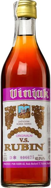 Rubin vinjak 500 ml