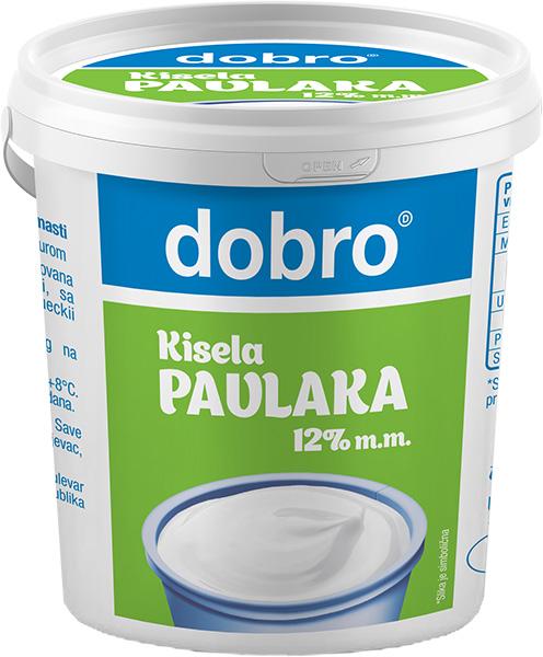 Dobro kisela pavlaka 12%m.m. 700 g