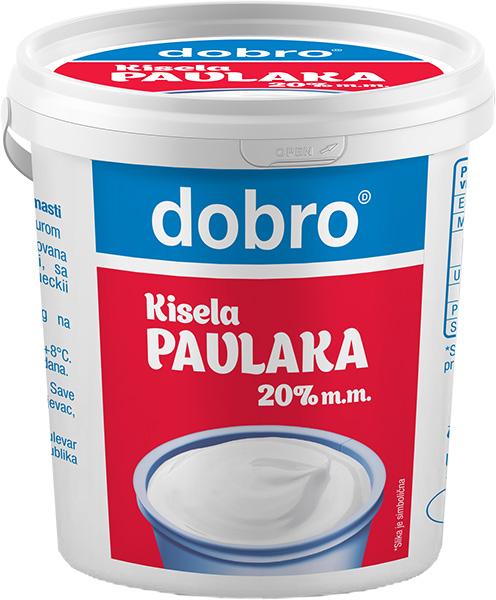 Dobro kisela pavlaka 20%m.m. 700 g