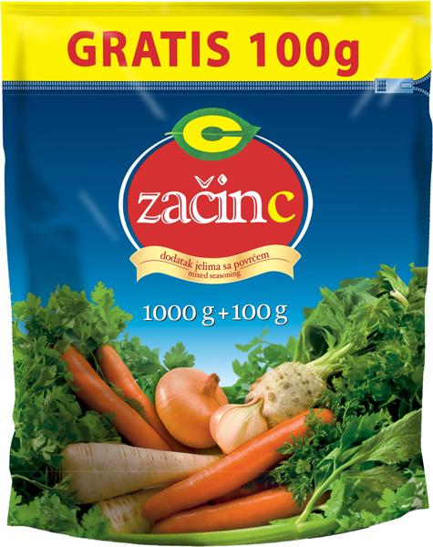 C Začin 1 kg + 100 g gratis