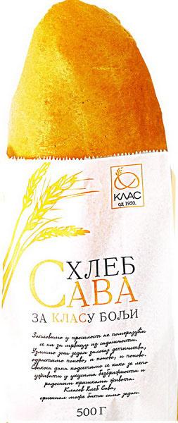 Klas Hleb Sava 500g