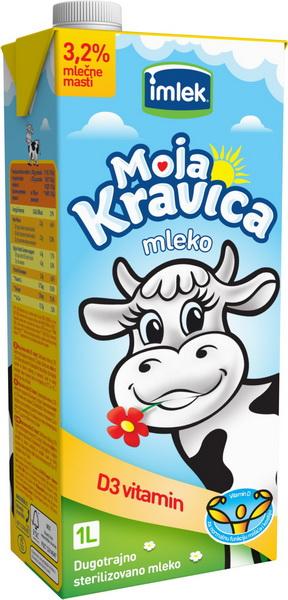 Moja Kravica D3 mleko 3,2% 1L TB