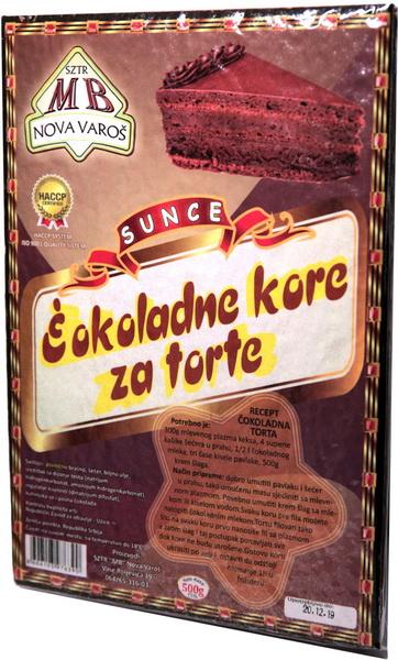 Sunce čokoladne kore 500 g