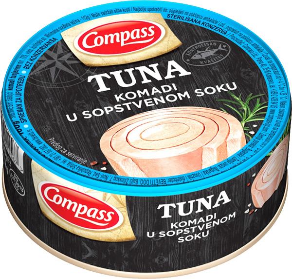 Compass tuna komadi u sop.sosu 160g