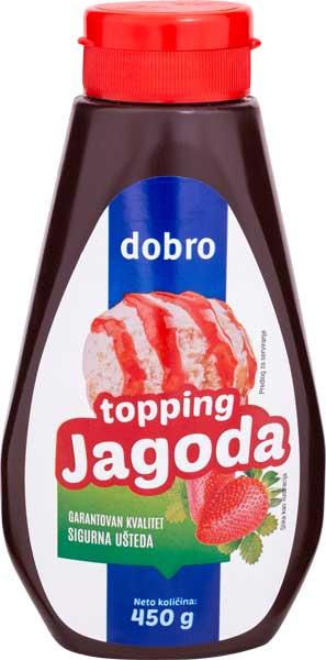 Dobro topping jagoda 450 g