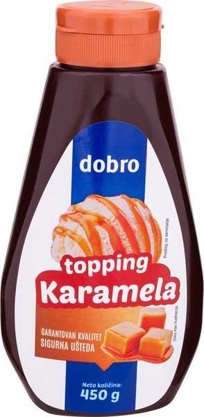 Dobro topping karamela 450 g