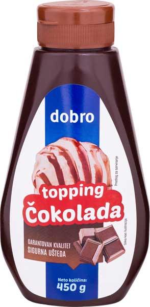 Dobro topping čokolada 450 g