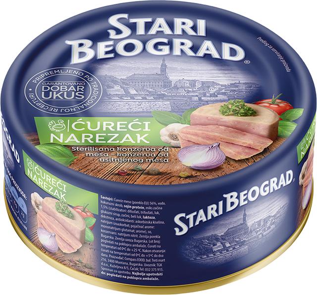 Stari Beograd cureci narezak 400 g