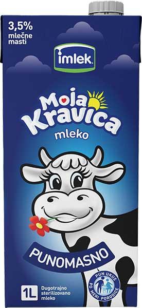Moja Kravica punom. uht mleko 3.5% mm 1L TB