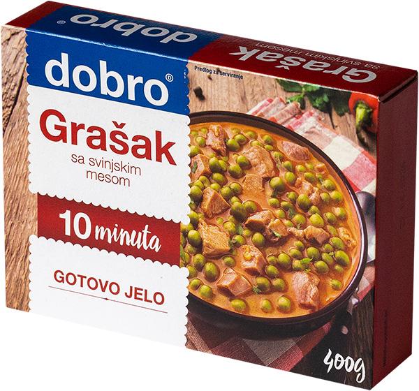 Dobro grašak sa svinj. mesom 400g