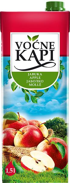 Voćne kapi napitak jabuka 1,5 l