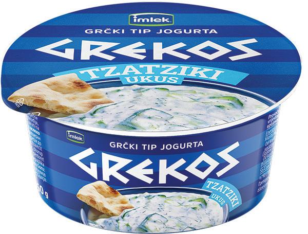 Grekos grčki tip jogurta tzatziki 150 g