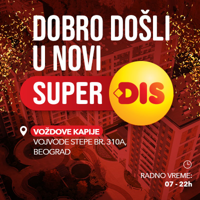 Otvorili smo novi SUPER DIS!
