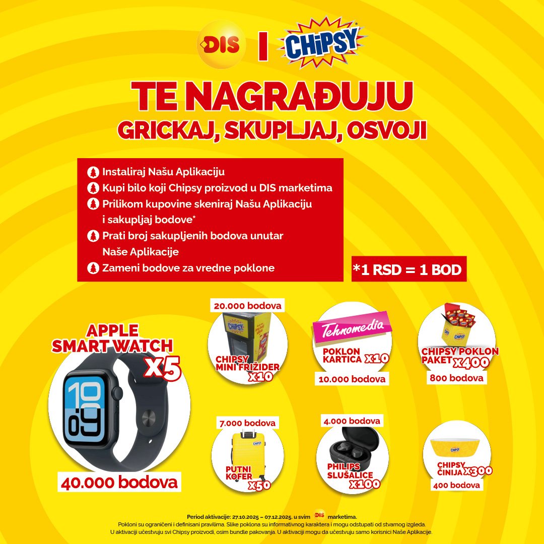 Grickaj, skupljaj, osvoji